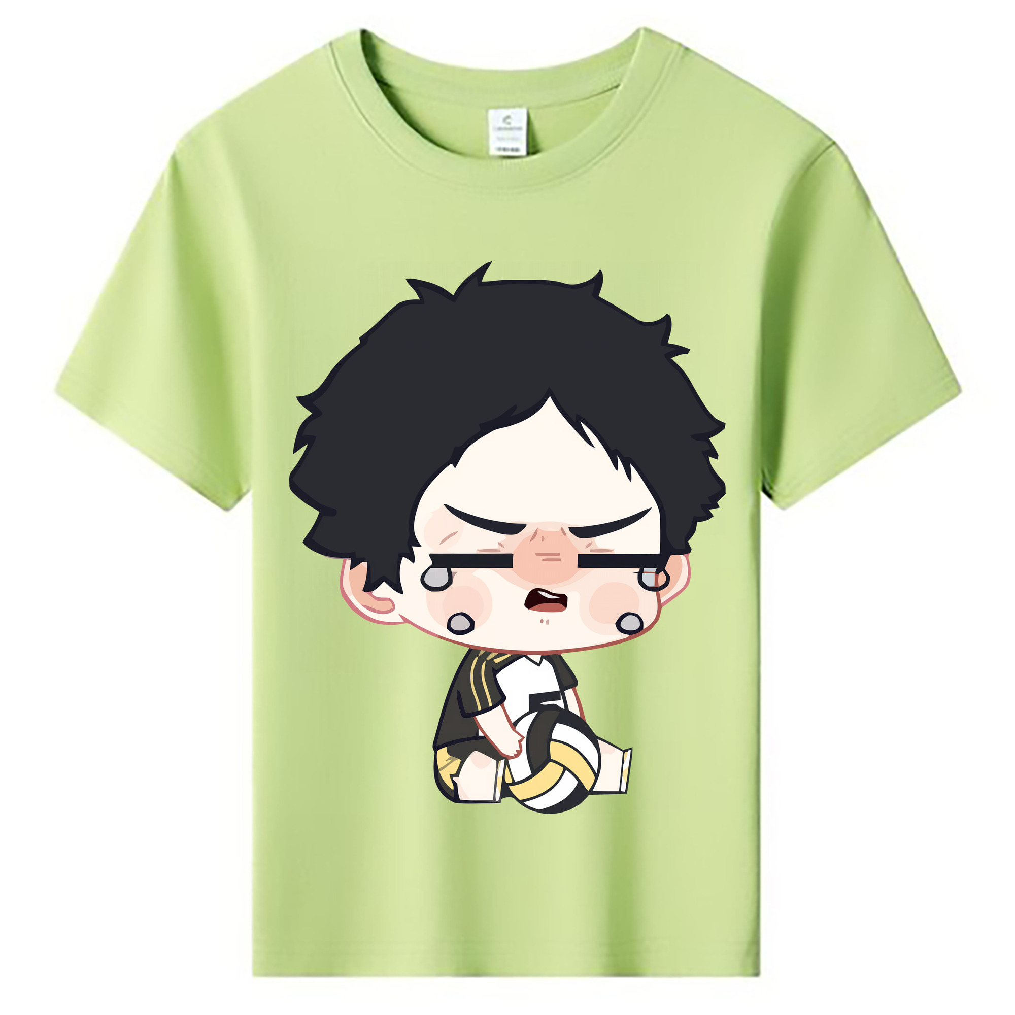 （画像用） ハイキュー!! Haikyu!! 綿100％キッズTシャツ（フロントプリント）